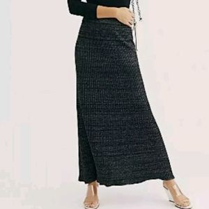 Free people black wine bright shirt S